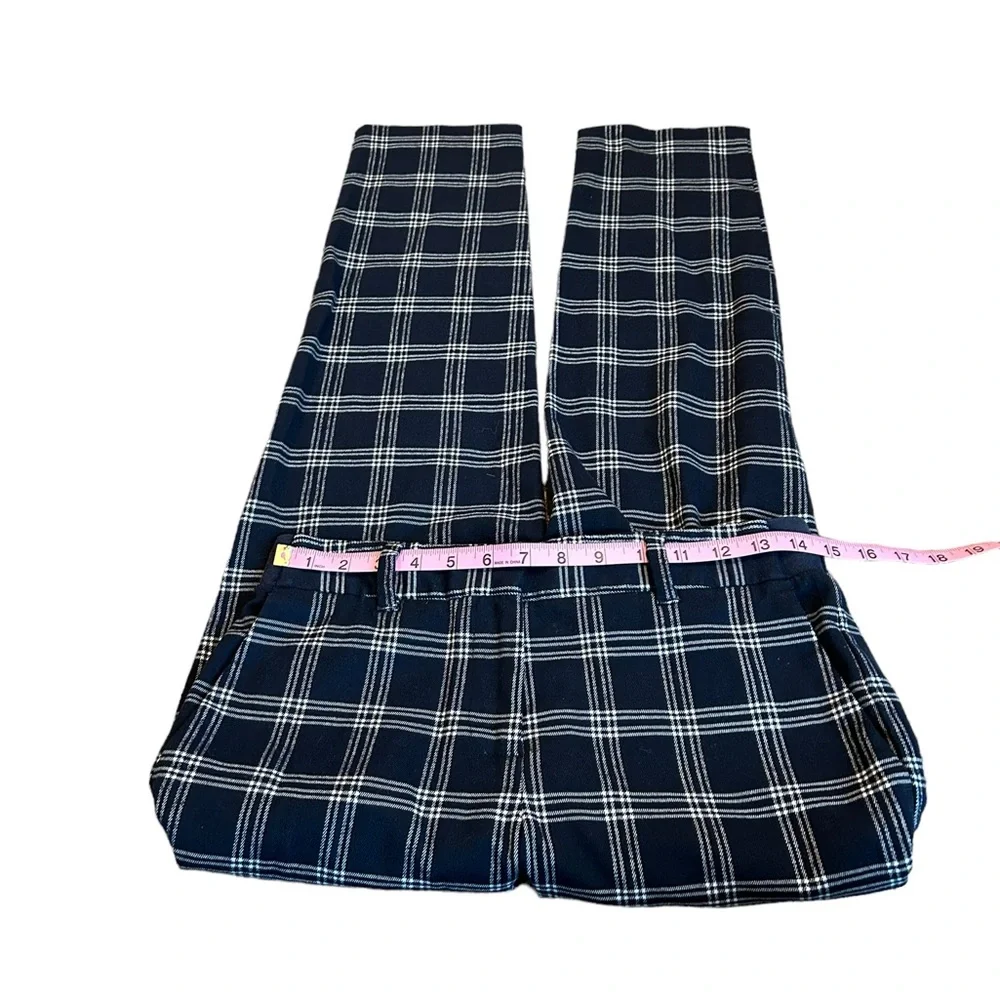 LANDS’ END plaid pants